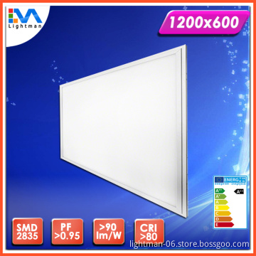 High brightness 48W 1200x600 led surface ceiling light with mount frame kit